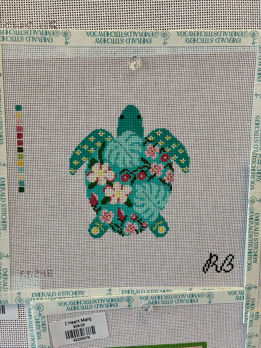 Tilly The Turtle Canvas