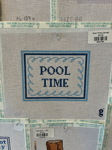 Pool Time Canvas