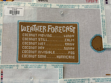 Coconut Weather Station Canvas