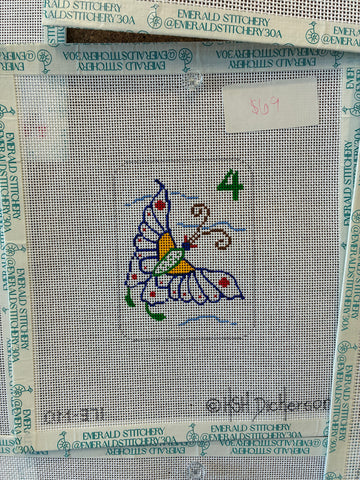Butterfly Mahjong Tile