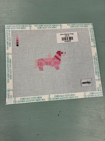 Pink Wiener Dog