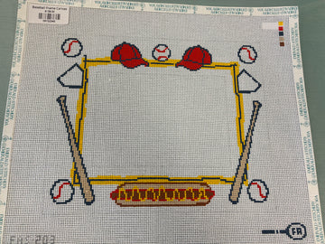 Baseball Frame Canvas