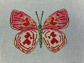 Initial K Studio Valentine Butterfly Ornament