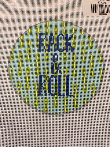 Rack & Roll Blue and Green - 18M 4" Round - S26