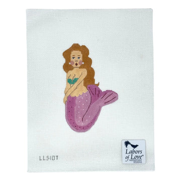 Pink and Turquoise Mini Mermaid