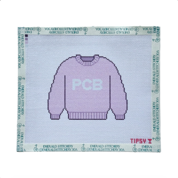 PCB Sweater Needlepoint Canvas