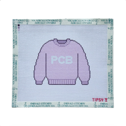 PCB Sweater Needlepoint Canvas