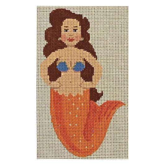 Orange and Blue Mini Mermaid